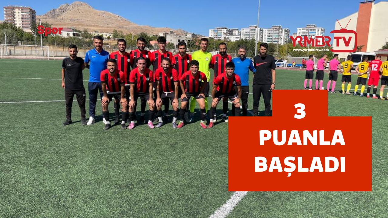 BAĞLAR BELEDİYESPOR GALİBİYETLE BAŞLADI
