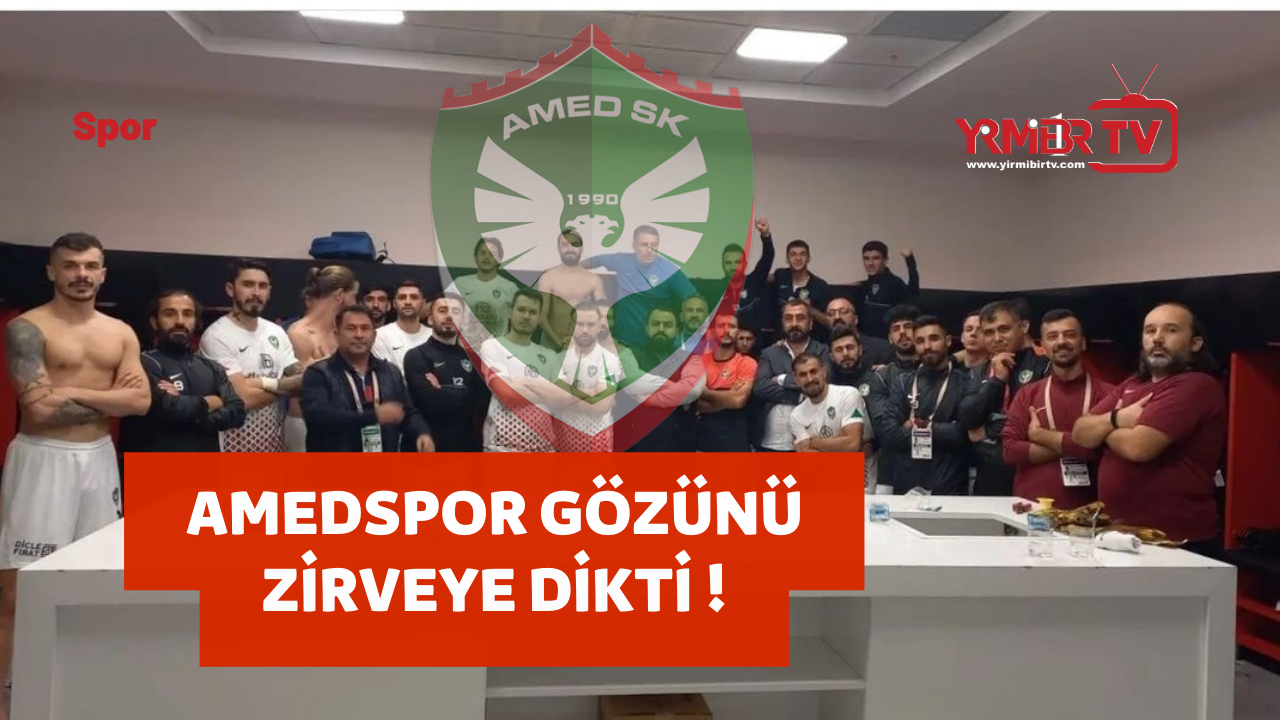 Amedspor gözünü zirveye dikti 