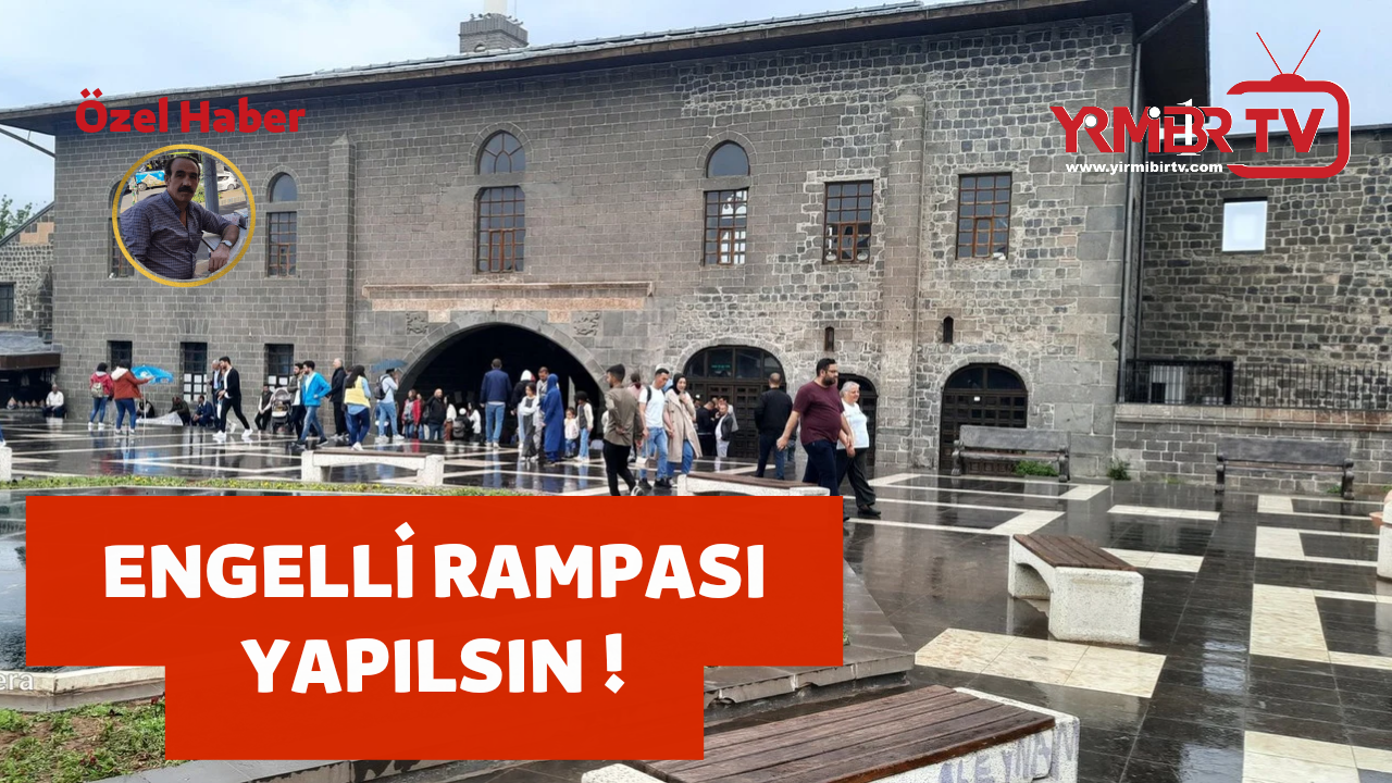 ULU CAMİ CEMAATİ ENGELLİ RAMPASI İSTİYOR !