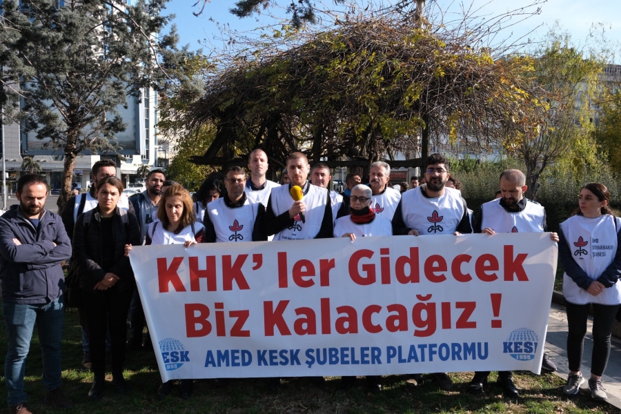 Kesk Amed : Hukuksuzluğu ve adaletsizliği kabul etmiyoruz