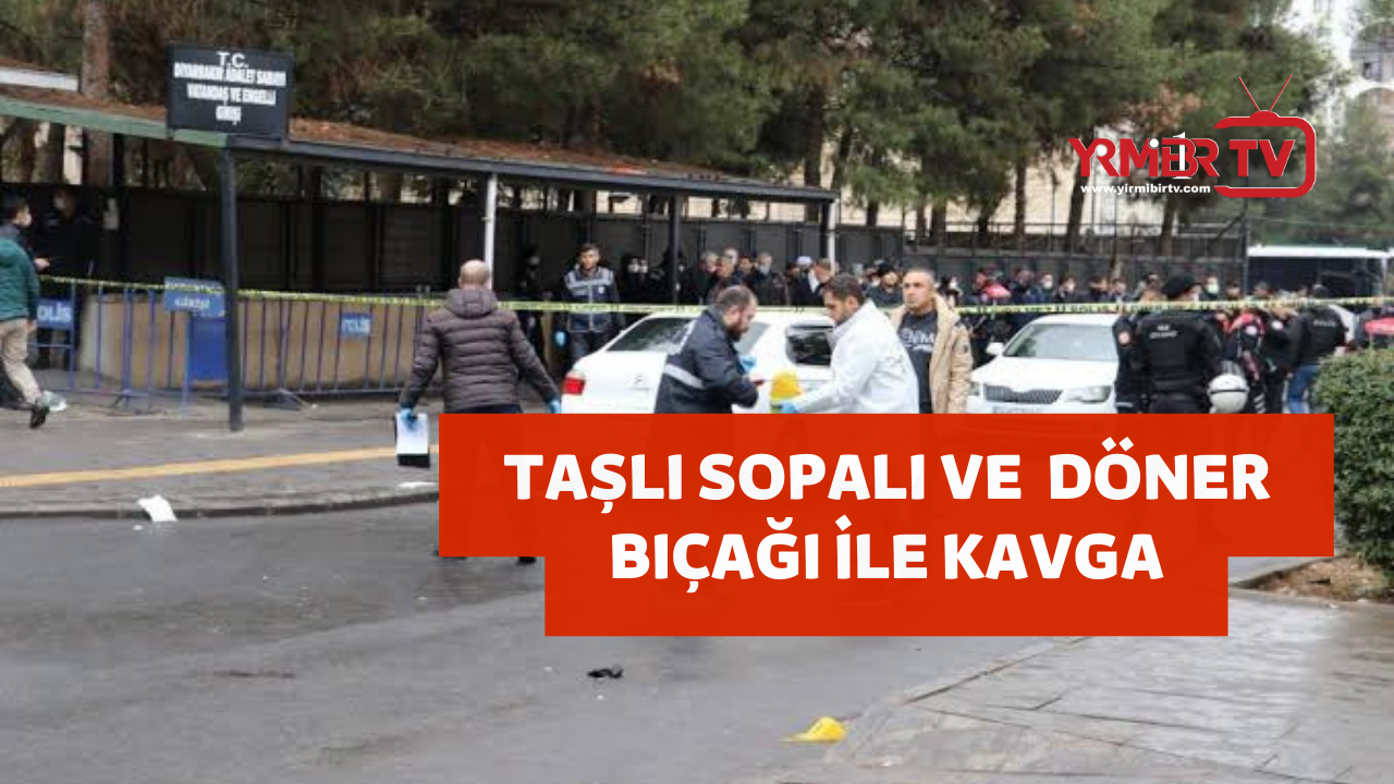 Diyarbakır Adliyesi önünde kavga !