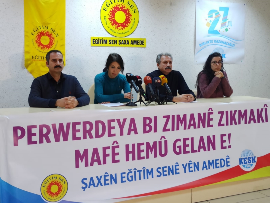 Eğitim Sen Diyarbakır : Tüm halklar anadilleriyle eğitim almalıdır