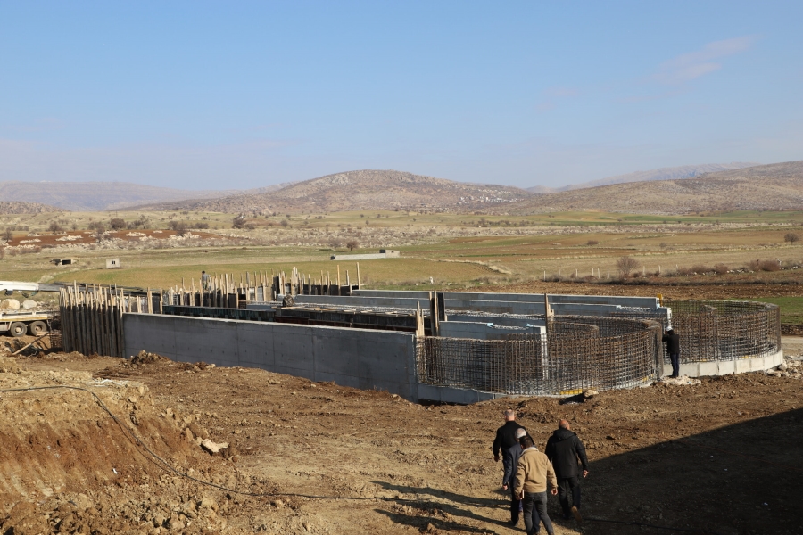 Dicle Atıksu Arıtma Tesisinde çalışmalar sürüyor