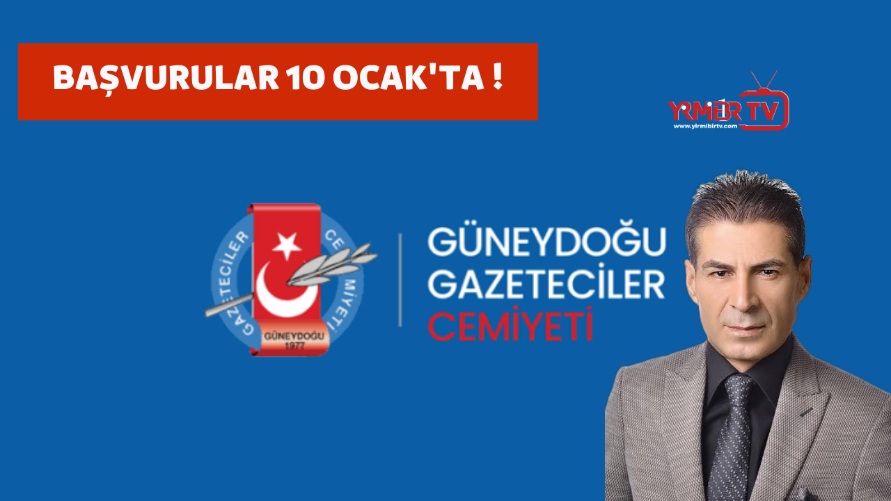 Güneydoğu Gazeteciler Cemiyeti yılın başarılı gazetecilerini seçecek 
