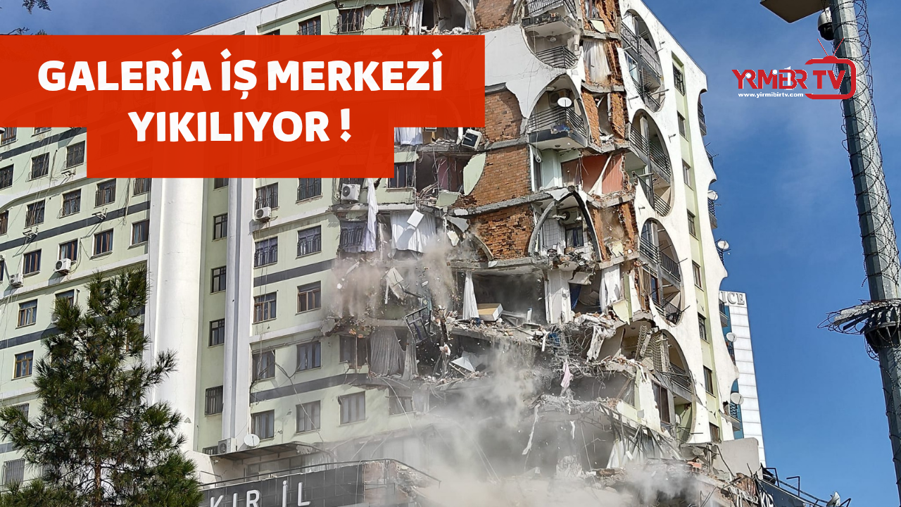 VİDEO - Diyar Galeria yıkılmaya başlandı