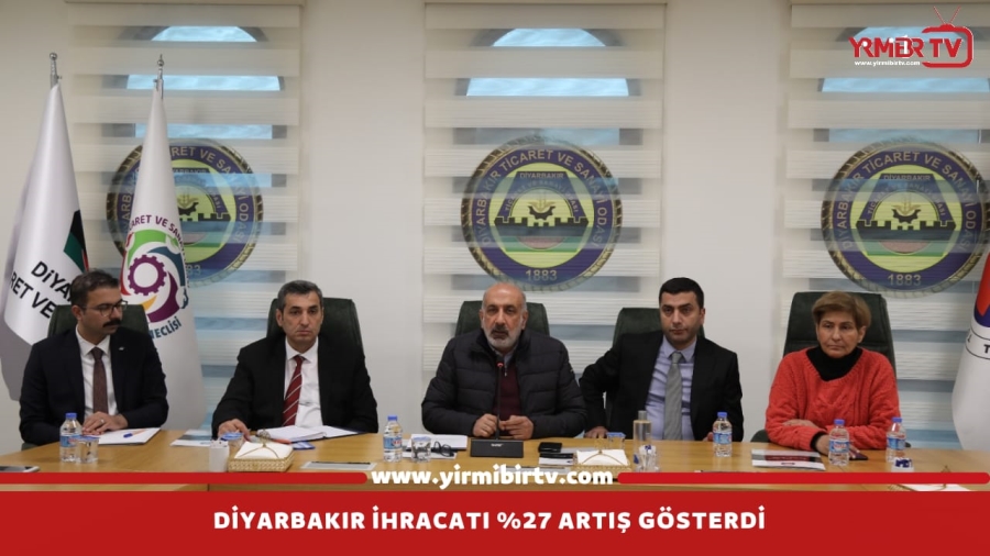 Diyarbakır ihracatta artış gösterdi