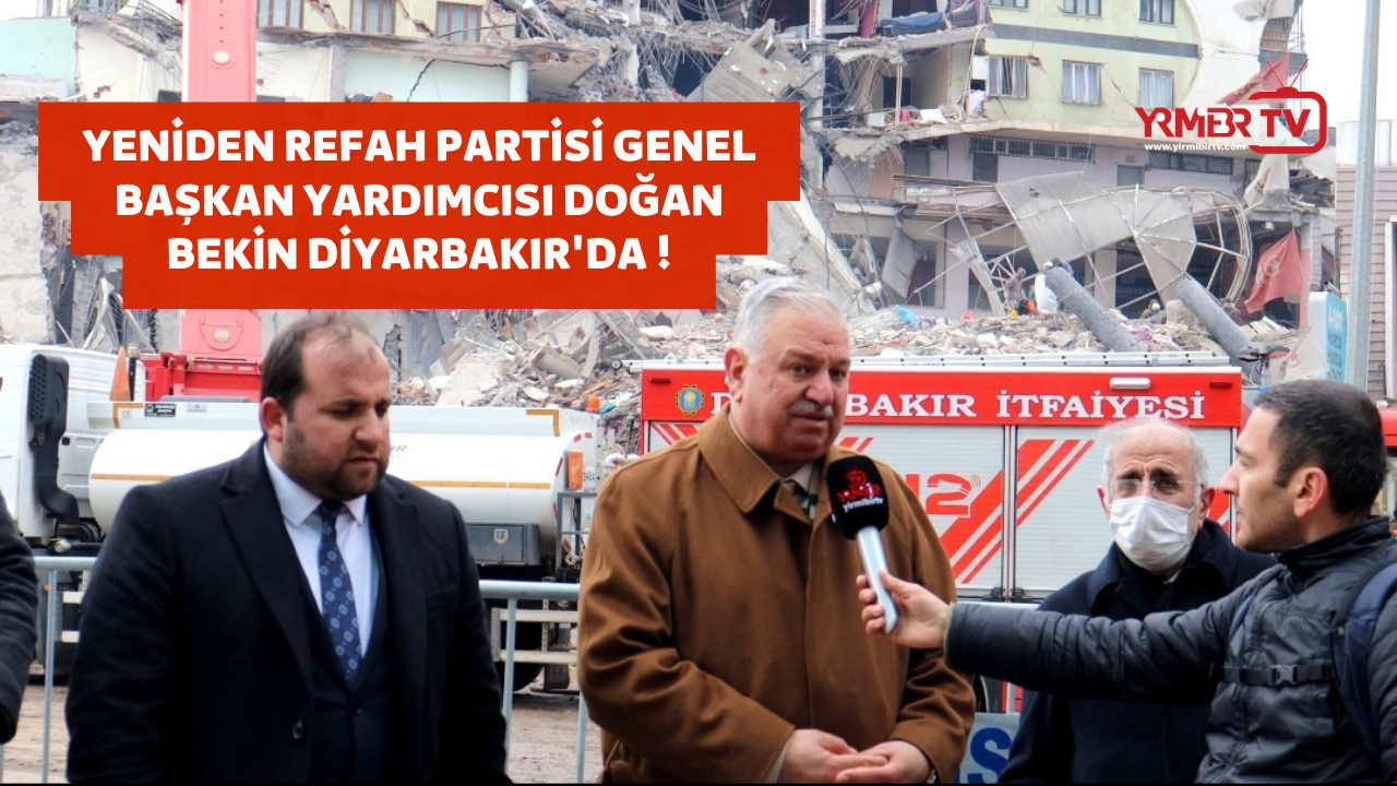 VİDEO - Yeniden Refah Partili Doğan Bekin Diyarbakır