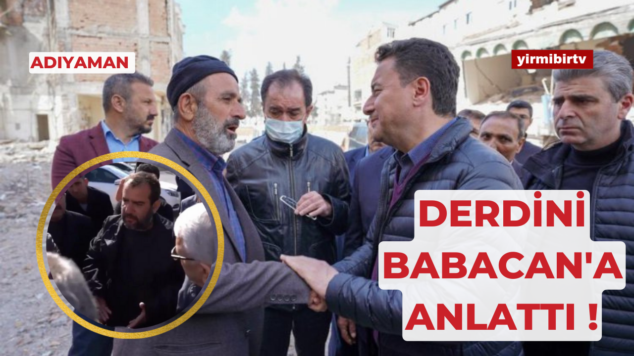 Adıyamanlı depremzededen isyan!