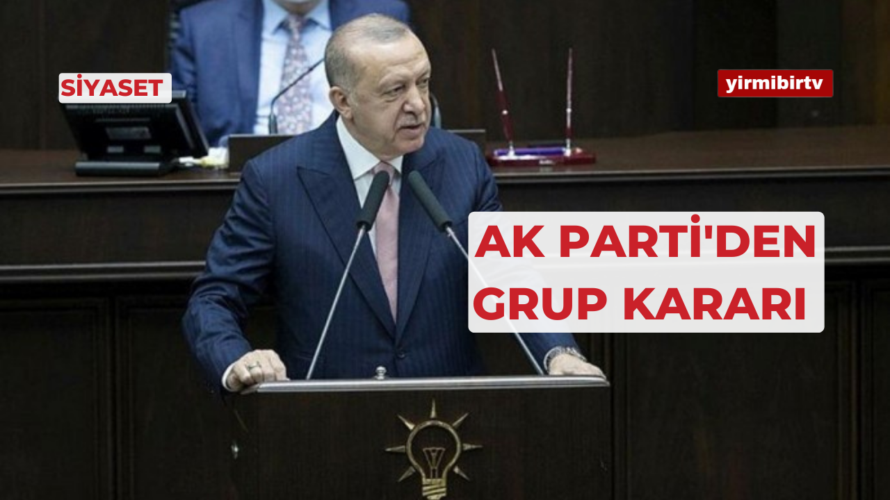 AK Parti Cumhurbaşkanlığı adayı için toplandı