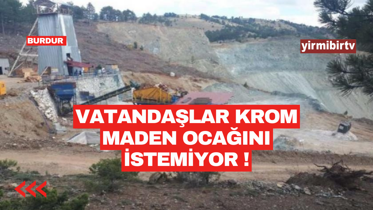 Salda Gölü, krom maden tehdidi ile karşı karşıya !  