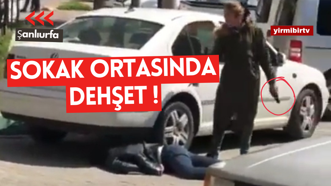 VİDEO - Urfa’da kadın “Namus davası dedi ve adamı silahla vurdu!