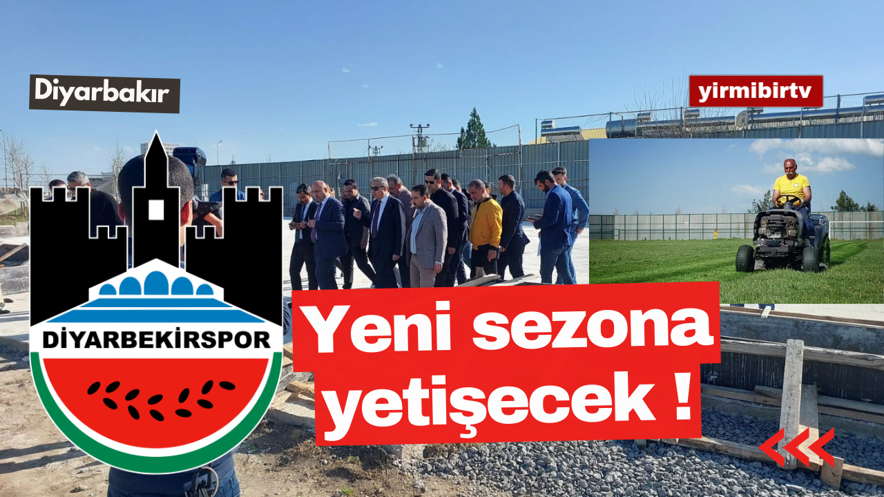 Diyarbekirspor için ilk kazma vuruldu !
