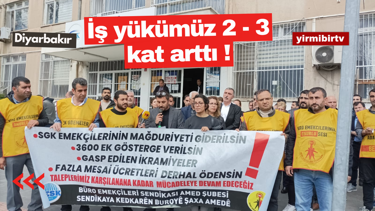 Büro emekçileri Sendikası Diyarbakır
