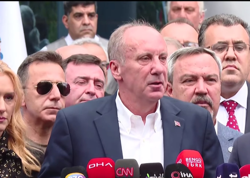 Muharrem İnce adaylıktan çekildi !