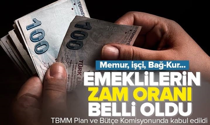 Emekliler için yüzde 25 zam teklifi 