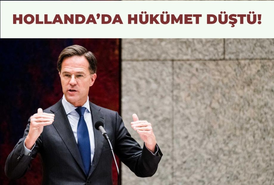 Hollanda’da koalisyon hükümet düştü ! 