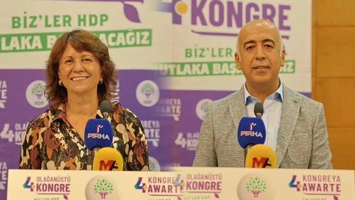 HDP Eş Genel Başkanları Özcan ve Kırkazak oldu