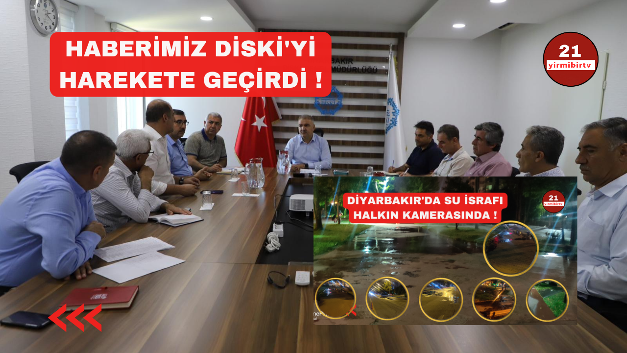 HABERİMİZ SES GETİRDİ..DİSKİ TEDBİR KARARLARI ALDI 