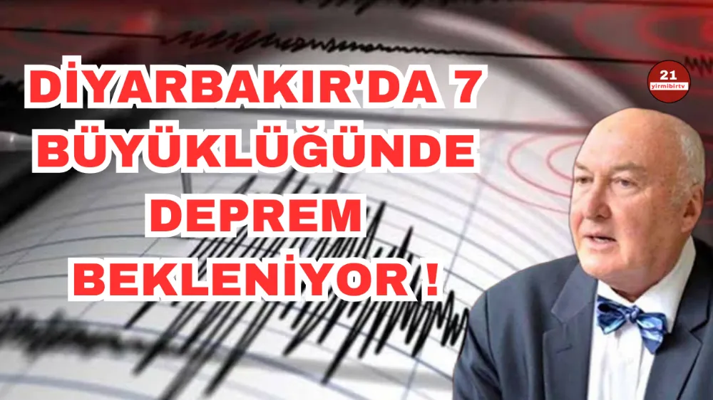 Diyarbakır için deprem uyarısı !