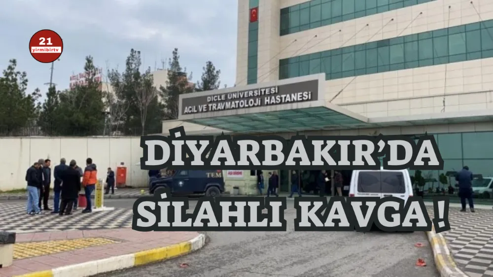 Hazro’da muhtarlık için iki aile birbirine girdi