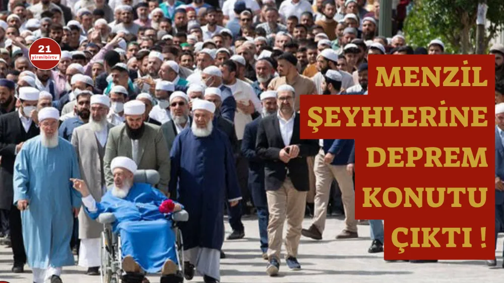 Deprem konutu kurasında menzil şeyhlerine ev çıktı 