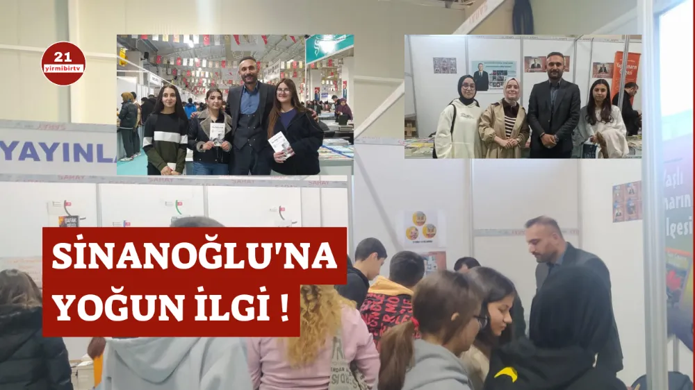 MARDİN KİTAP FUARINDA SİNANOĞLU