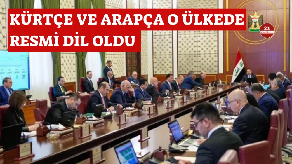 Kürtçe ve Arapça resmi dil oldu 