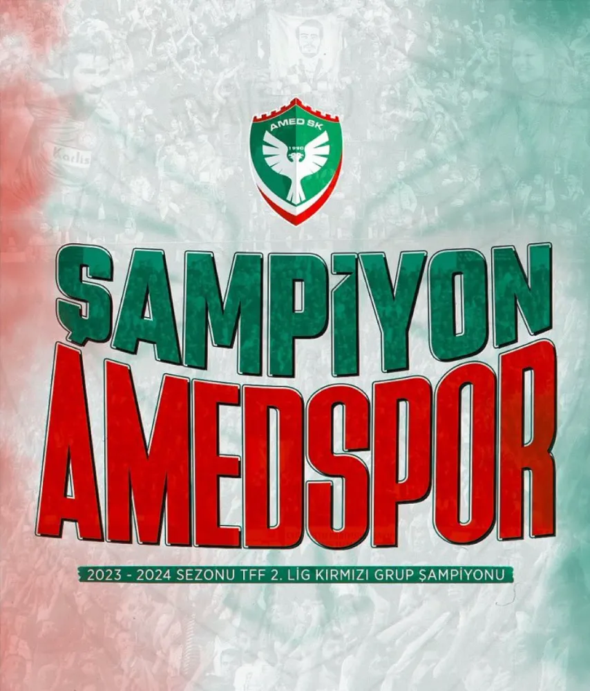 Şampiyon Amedspor 
