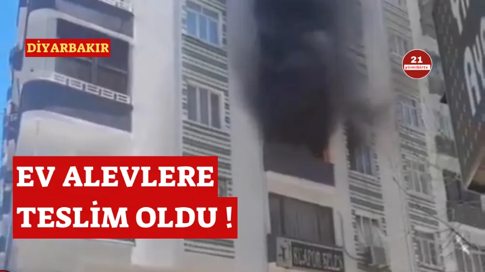 VİDEO -Bağlarda bir evde yangın !