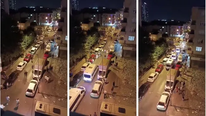 Mültecilere dönük saldırılar gece boyunca devam etti
