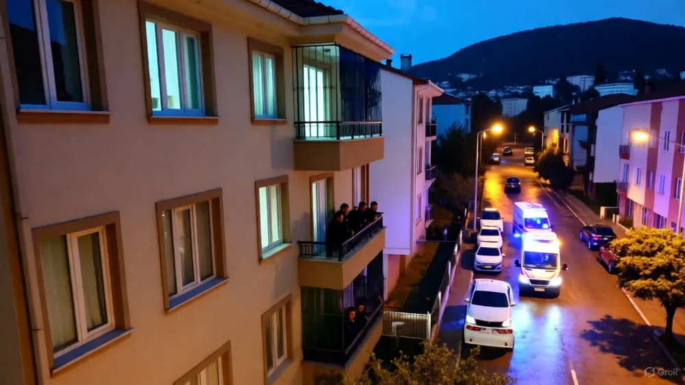 Diyaebakirda Komşu Balkonundan Ölüm Sıçrayışı: Astsubay Yunus, Anahtar İçin 5. Kattan Boşluğa Yuvarlandı!