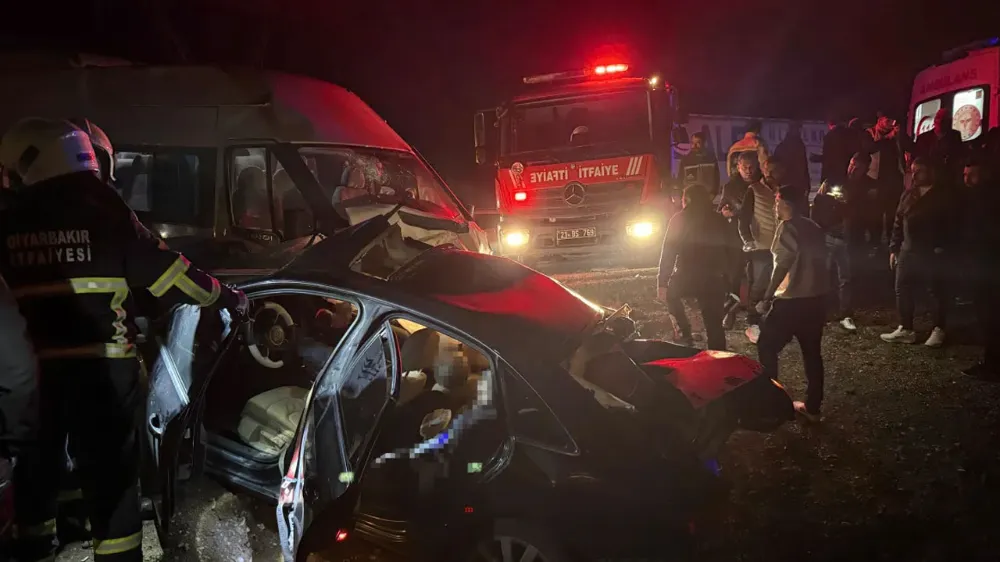 Diyarbakır-Bismil yolunda feci zincirleme kaza: 3 ölü, 7 yaralı