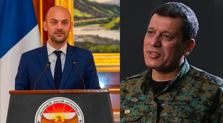 Fransa Dışişleri Bakanı Barrot, Erbil’de Mazlum Abdi ile Görüşecek