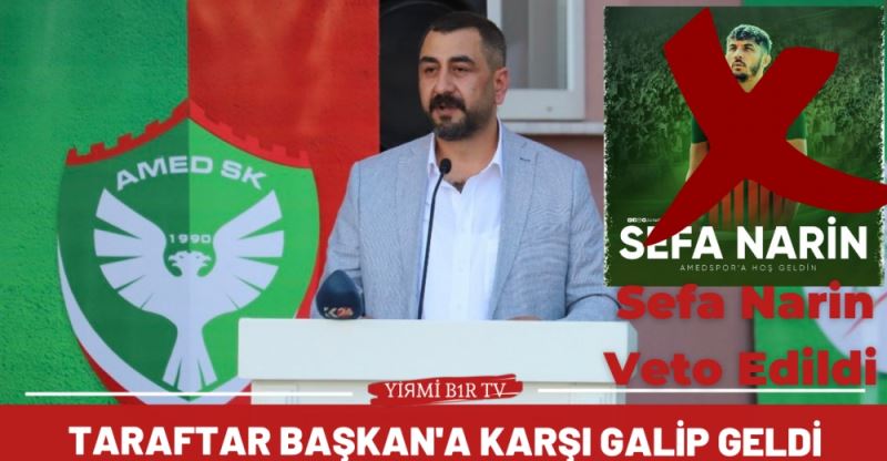 Amedspor Taraftarı Başkan