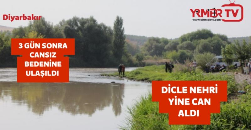 Dicle Nehri’nde kaybolan çocuğun cansız bedenine ulaşıldı