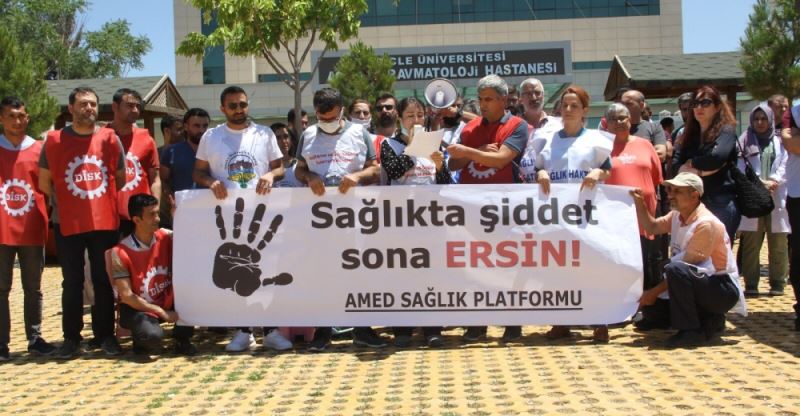 Sağlıkta şiddet sona ersin !