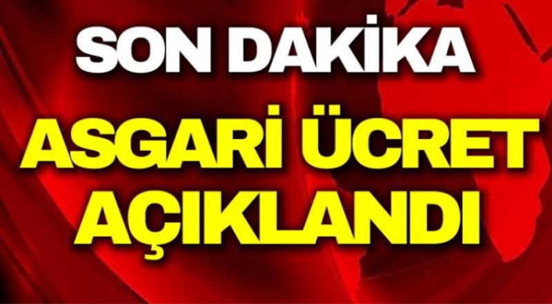 Erdoğan asgari ücreti açıkladı... Yüzde 30 oranında ara zam yapıldı