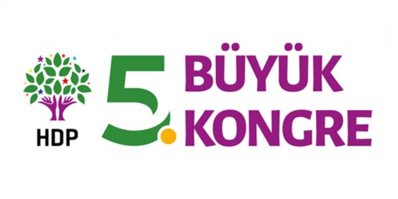 HDP 5’inci Olağan Büyük Kongresi’ne hazır