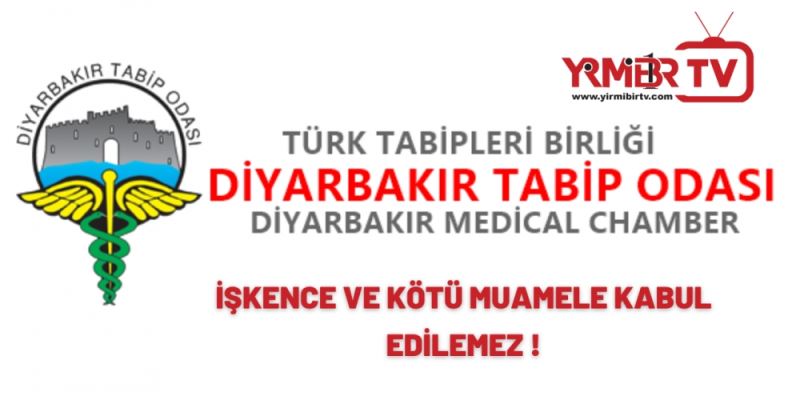İşkence ve kötü muamele kabul edilemez !