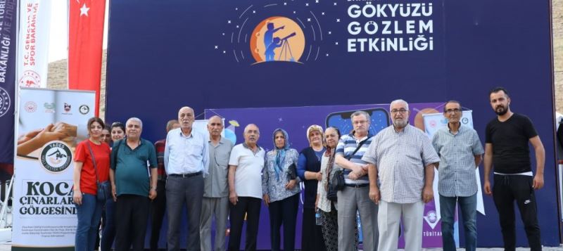KOCA ÇINARLAR ZERZEVAN GÖKYÜZÜ ETKİNLİĞİ’NE KATILDI
