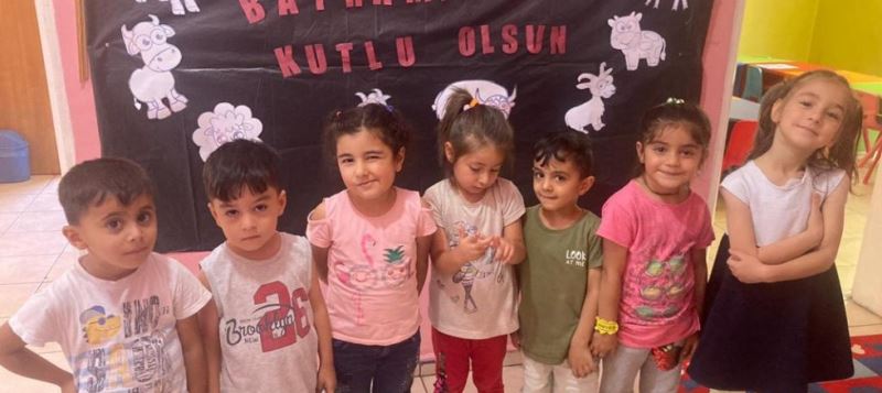 Miniklerin duyguları kağıda yansıdı 