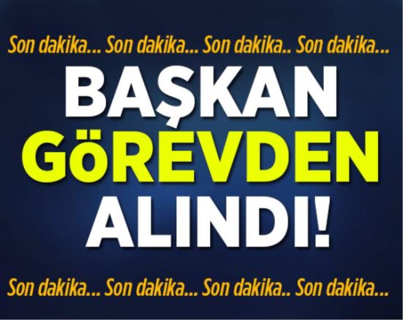 ÖSYM başkanı görevden alındı!
