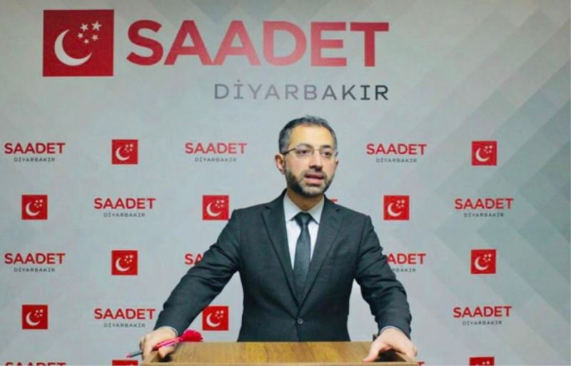 SAADET PARTİSİ İL BAŞKANI ERGİN: HER PARTİ KENDİSİ ADINA ÇALIŞIYOR !