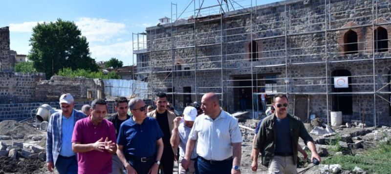 Vali Su çalışmaları denetledi