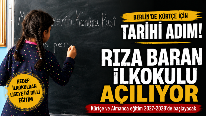 Berlin’de Kürtçe İçin Tarihi Adım: İlk Kürtçe-Almanca İlkokulu Açılıyor